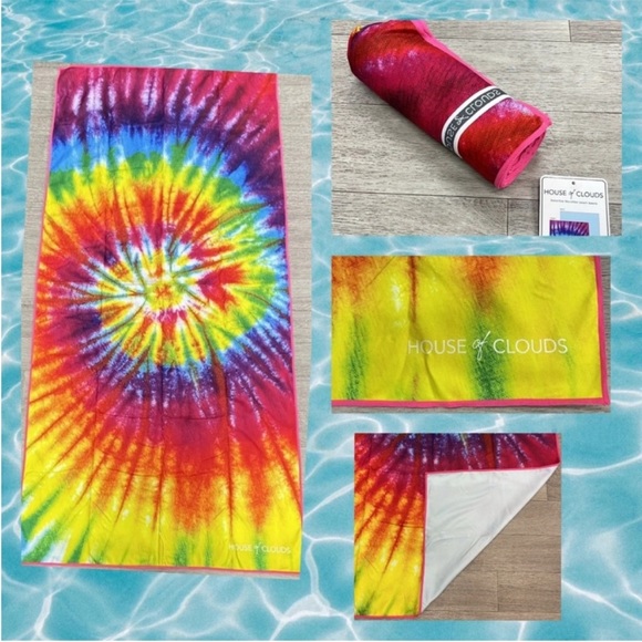 House of Clouds Bath House Of Clouds Sandfree Microfiber Rainbow